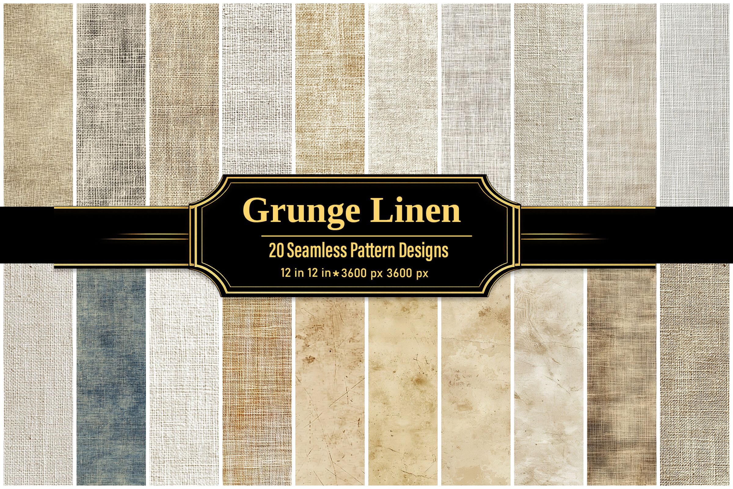 Vintage Canvas & Linen Textures